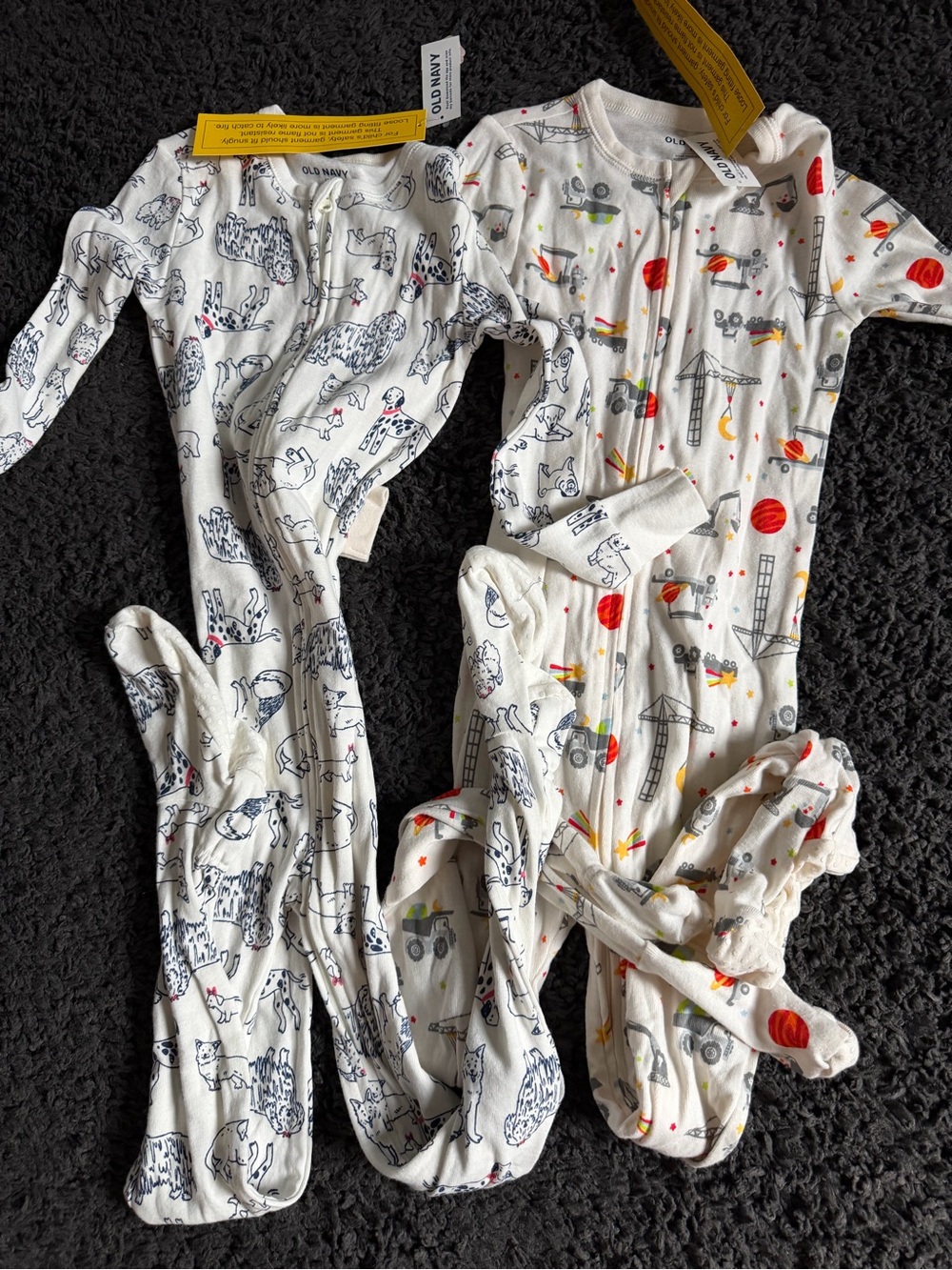 5T footie pajamas NWT